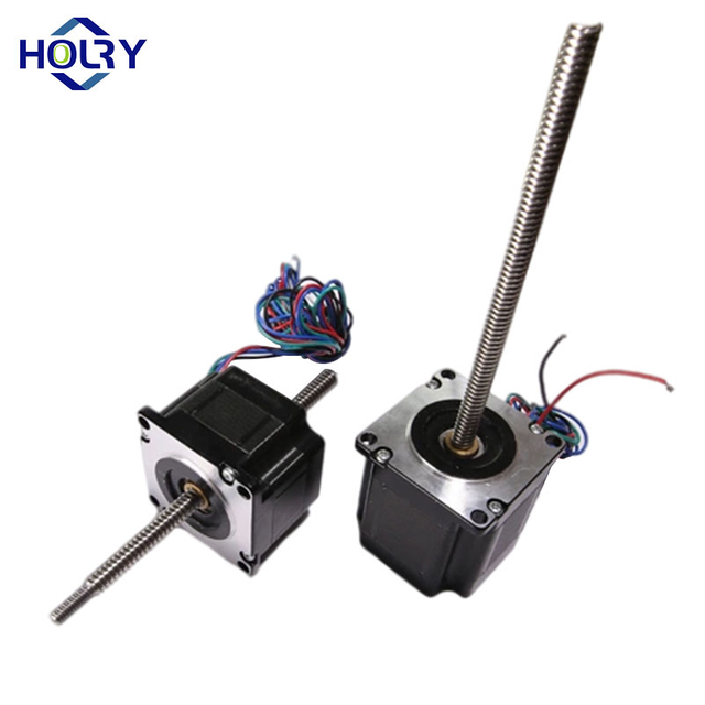 NEMA no cautivo 24 60x60mm Tornillo de plomo tornillo paso a paso 2 fase 1,8 grado 3 A/F&aacute;se NEMA 24 actuador lineal de plomo no cautivo .