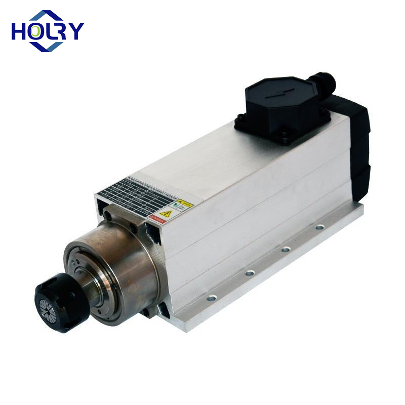 HOLRY CNC Spindle Motor for Wood Metal Air Cooled 3.5kw 220V High Quality Spindle Motor